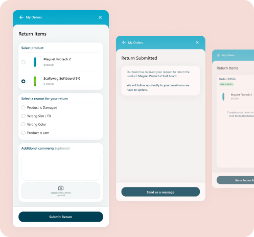 Returns and cancellations on autopilot